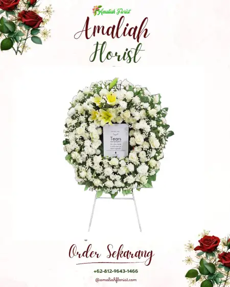 Krans Bunga Duka Sengonagung